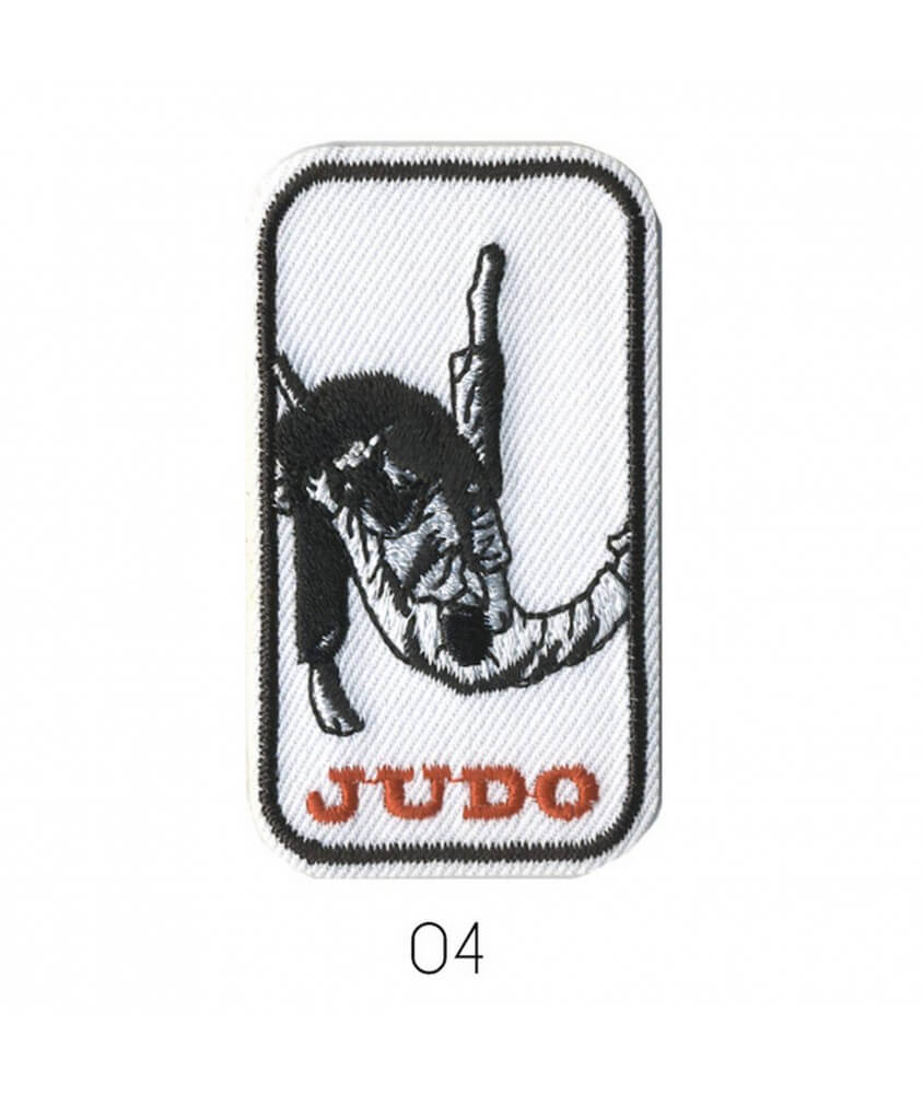 Ecussons Thermocollant Sport - Judo - 5 X 3 cm - Mediac