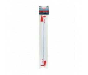 Aiguilles à tricoter 40 cm plastique N°12 à 25 - Prym