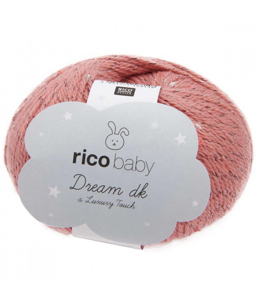  Fil à tricoter Rico Baby Dream Tweed Dk - Rico Design rose 01 azalée sperenza