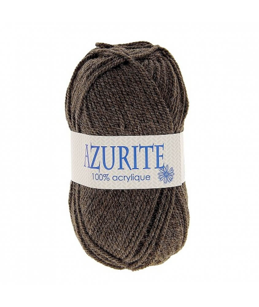 Pelote à tricoter AZURITE - Distrifil - certifié Oeko-Tex marron 29 sperenza