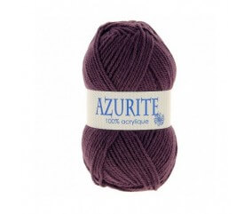 Pelote à tricoter AZURITE - Distrifil - certifié Oeko-Tex violet 611 sperenza