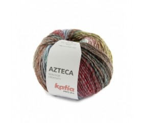 Pelote de laine à tricoter AZTECA - Katia rouge sperenza