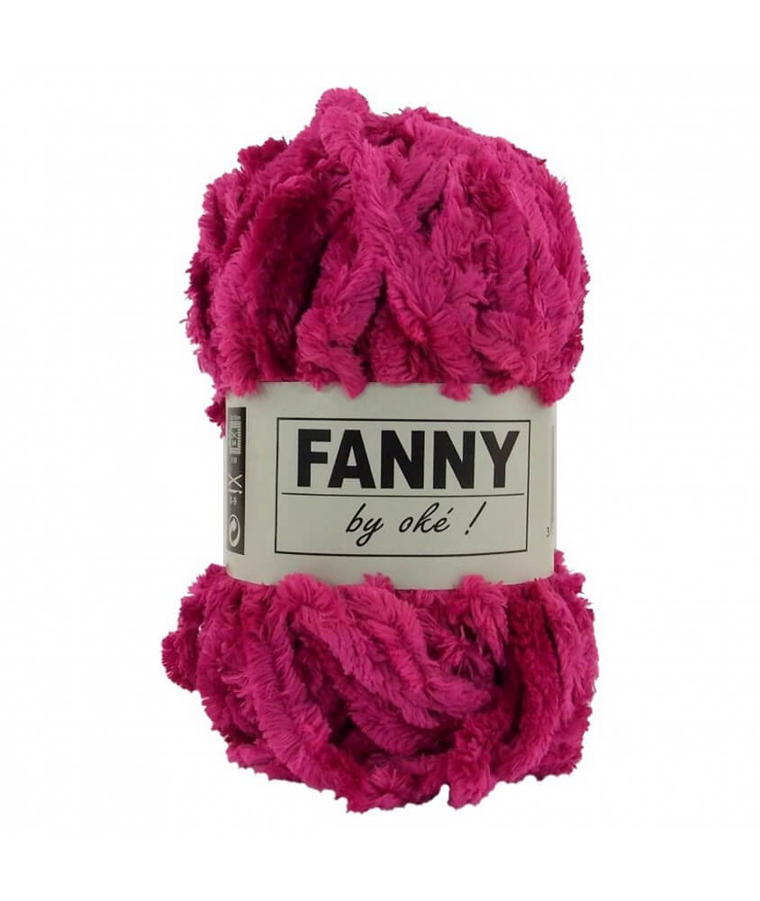 pelote de laine fanny fil chenille velour 