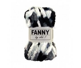 pelote de laine fanny fil chenille velour 