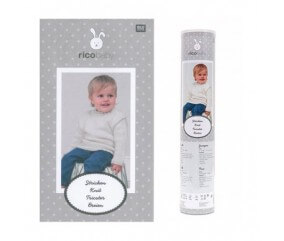 Kit pull pour enfant à tricoter - Rico Design