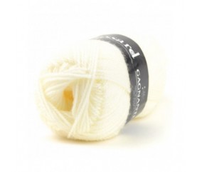 Pelote de laine à tricoter Gagnante - Plassard écru 127 sperenza
