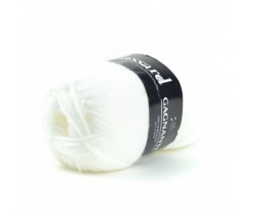 Pelote de laine à tricoter Gagnante - Plassard blanc 10 sperenza