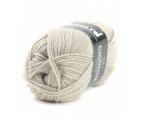 Pelote de laine à tricoter Gagnante - Plassard marron 908 sperenza