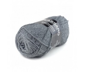 Plassard gagnante 012 12 50g 50gr gris foncé doux pelote sperenza