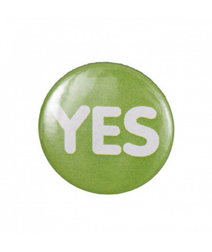 Badge bouton broche YES - Rico Design