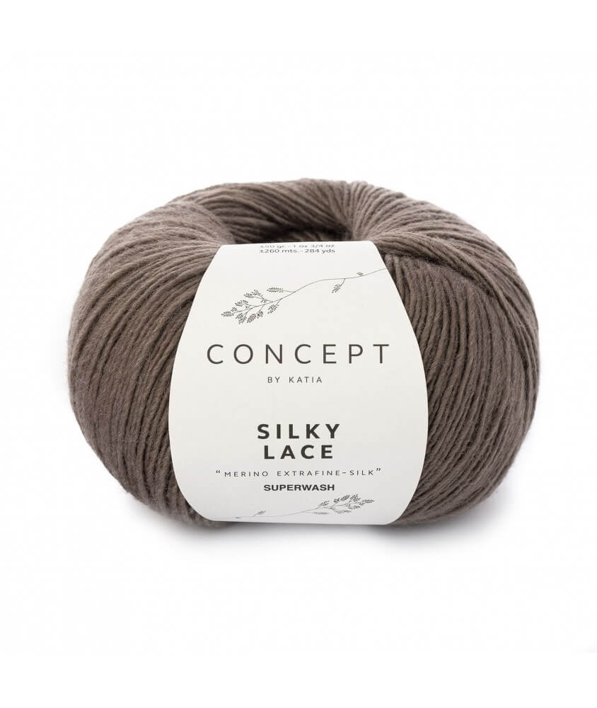 Pelote de laine SILKY LACE - Katia Pelote de laine SILKY LACE - Katia