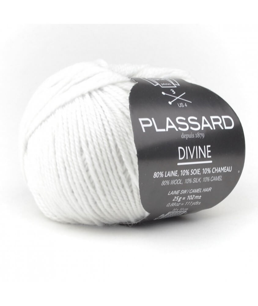 Pelote de laine à tricoter DIVINE - Plassard