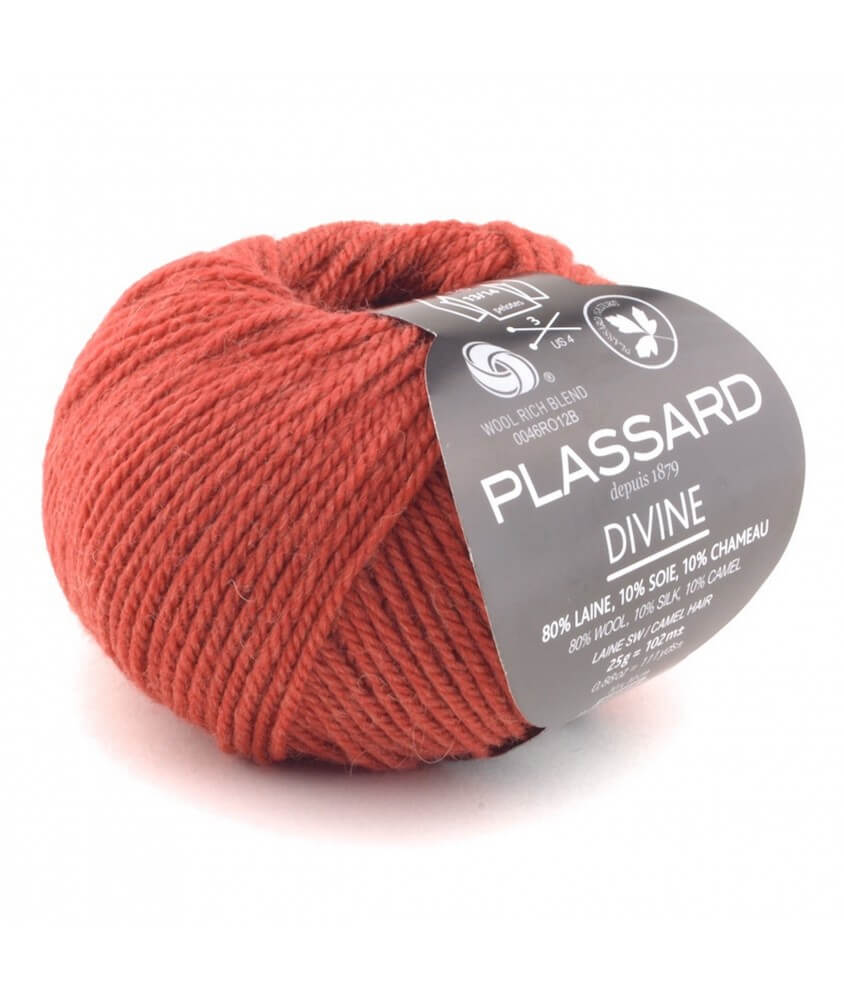 Pelote de laine à tricoter DIVINE - Plassard 