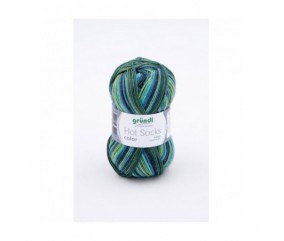 Pelote de laine à chaussettes à tricoter HOT SOCKS COLOR - Grundl 