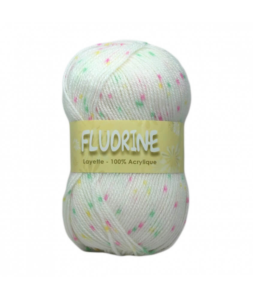 Pelote de laine Layette Fluorine - Distrifil