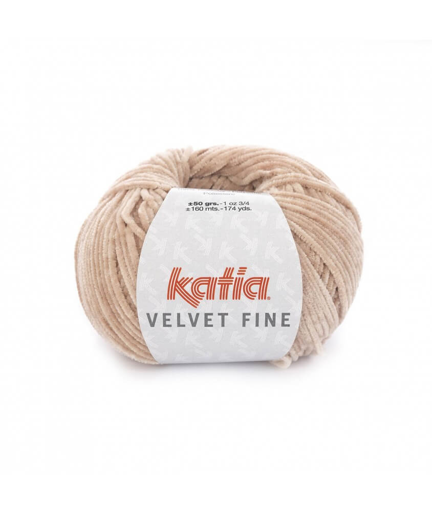 Fil de laine à tricoter VELVET FINE - Katia