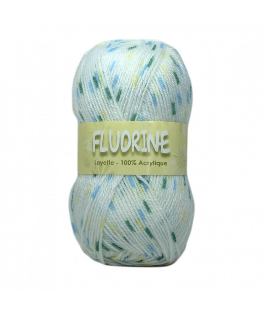 Pelote de laine Layette Fluorine - Distrifil Pelote de laine Layette Fluorine - Distrifil