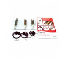 Set CHUNKY aiguilles circulaires interchangeables - Knitpro