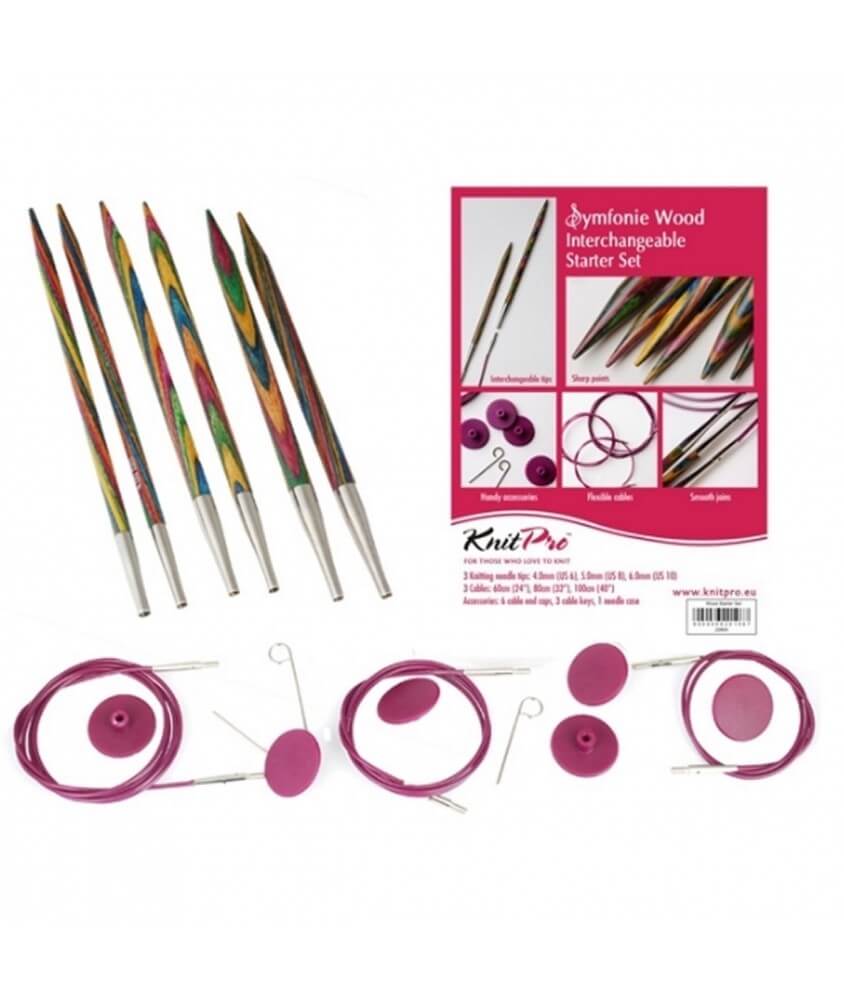 Set Débutant aiguilles circulaires interchangeables - Knitpro Set Débutant aiguilles circulaires interchangeables - Knitpro