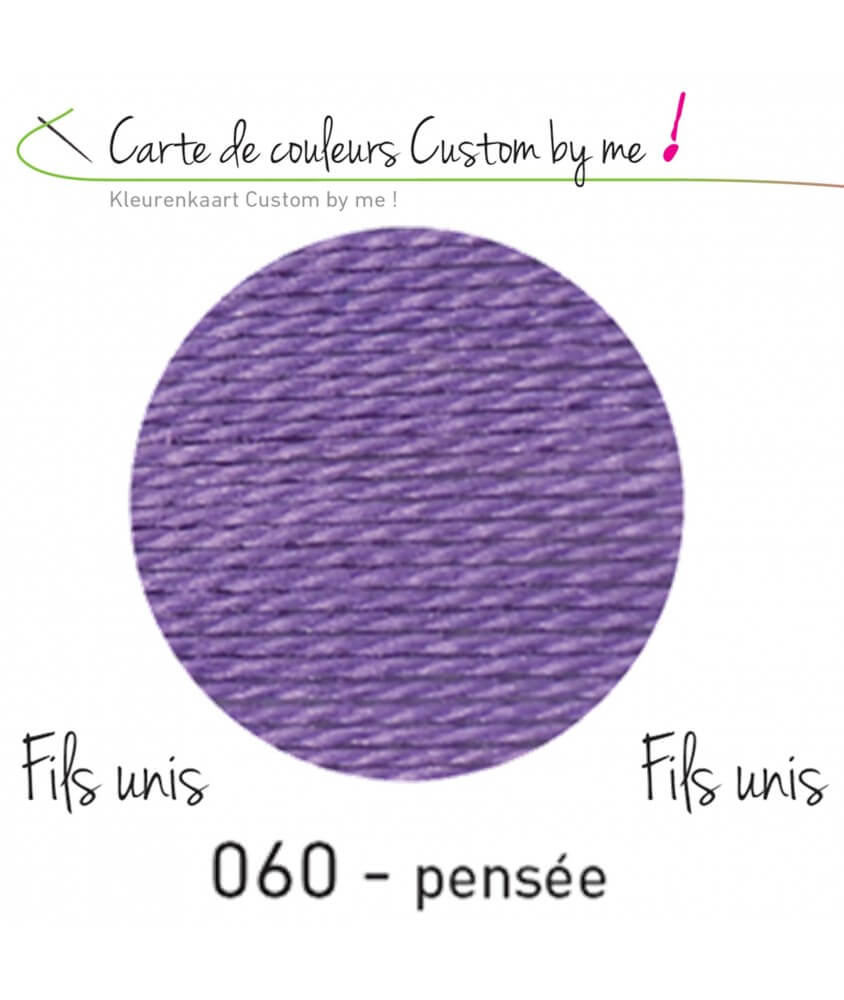 Fils Unis violet/bleu/vert Custom by me ! - Dmc Fils Unis violet/bleu/vert Custom by me ! - Dmc