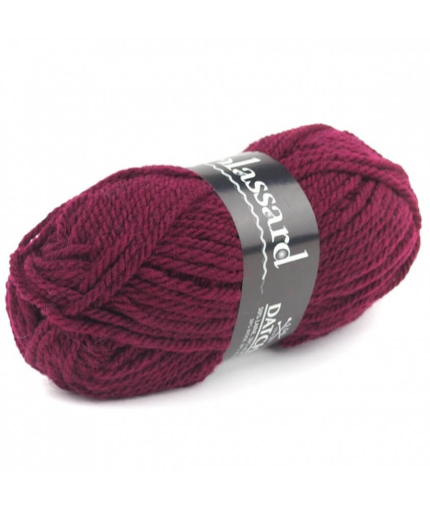 Pelote de laine à tricoter DATCHA - Plassard violet 534 sperenza Pelote de laine à tricoter DATCHA - Plassard violet 534 sperenza