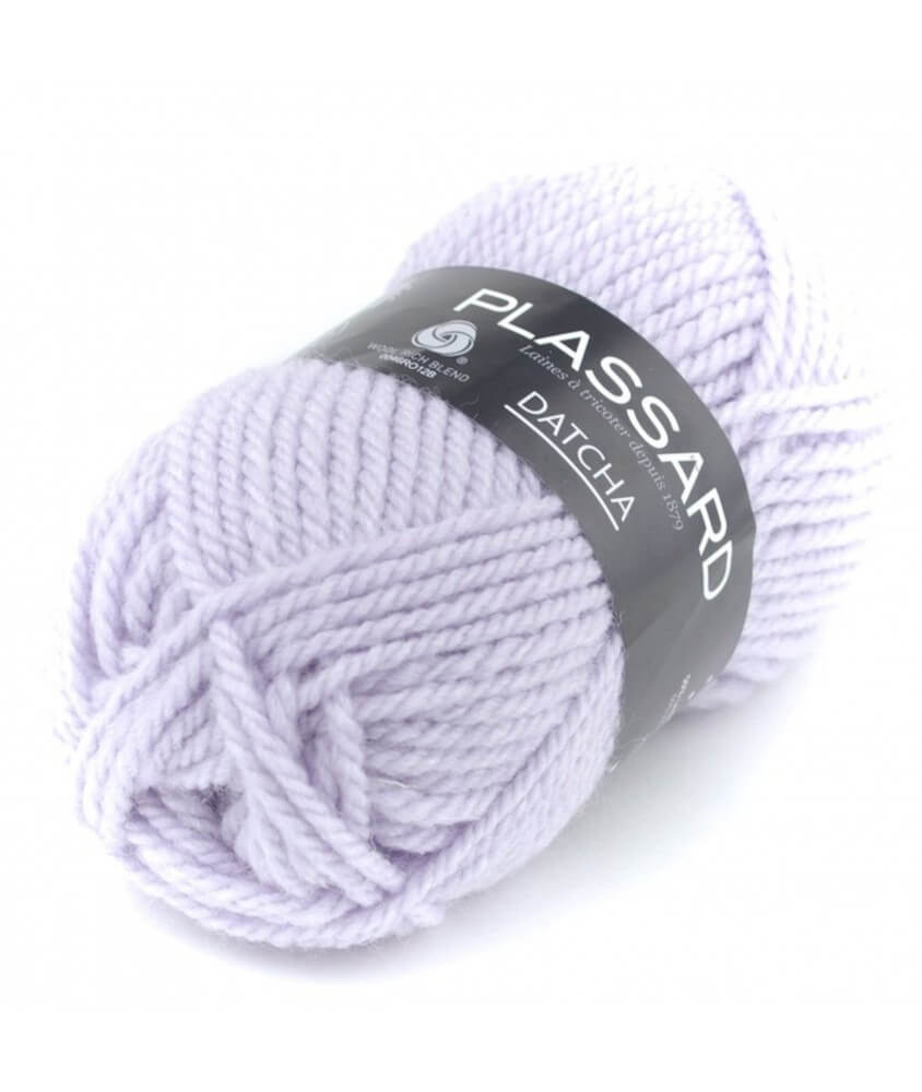 Pelote de laine à tricoter DATCHA - Plassard violet 669 sperenza Pelote de laine à tricoter DATCHA - Plassard violet 669 sperenza
