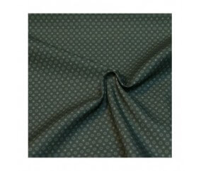 tissu poplin lock vert