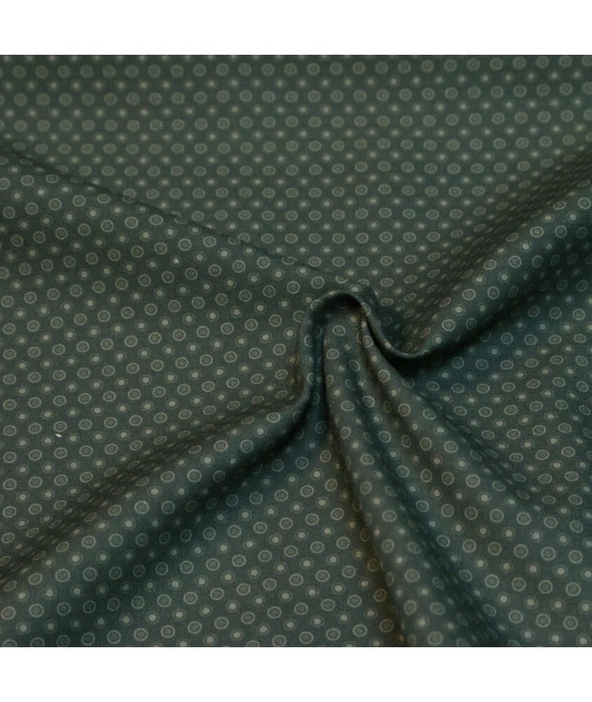 tissu poplin lock vert