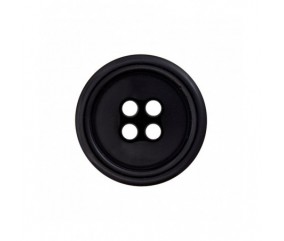 Boutons Polyester 4 trous 20mm X 3 - Prym noir sperenza