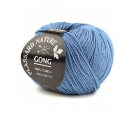 SPERENZA plassard gong unis coton 100% bleu 111