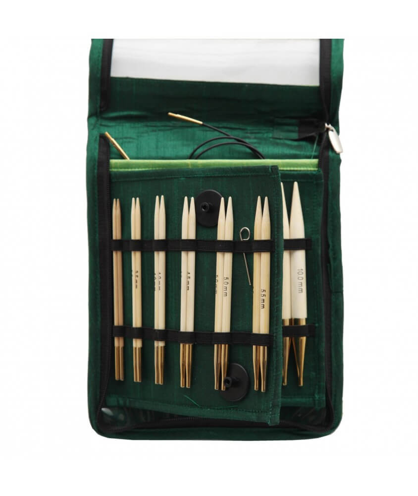 Set Deluxe aiguilles interchangeables Bamboo - Knitpro