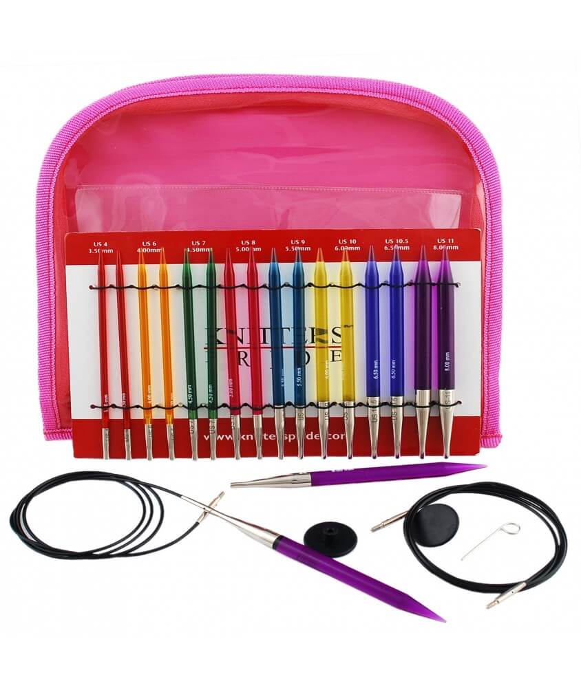 Set Deluxe aiguilles interchangeables Spectra Trendz - Knitpro Set Deluxe aiguilles interchangeables Spectra Trendz - Knitpro