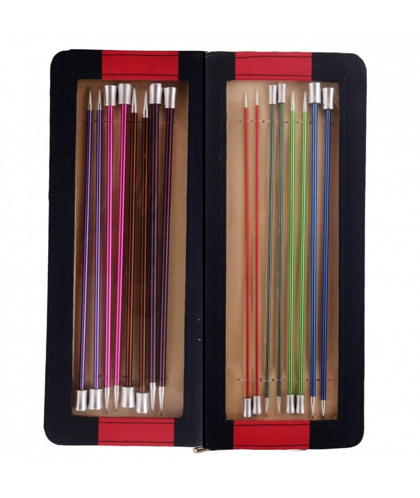 Set aiguilles à tricoter ZING 40 cm - Knitpro Set aiguilles à tricoter ZING 40 cm - Knitpro