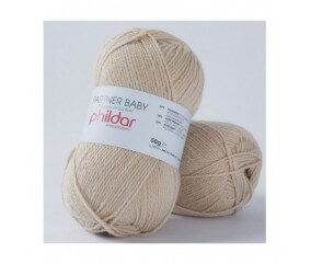 Pelote de laine PARTNER BABY - Phildar LIN