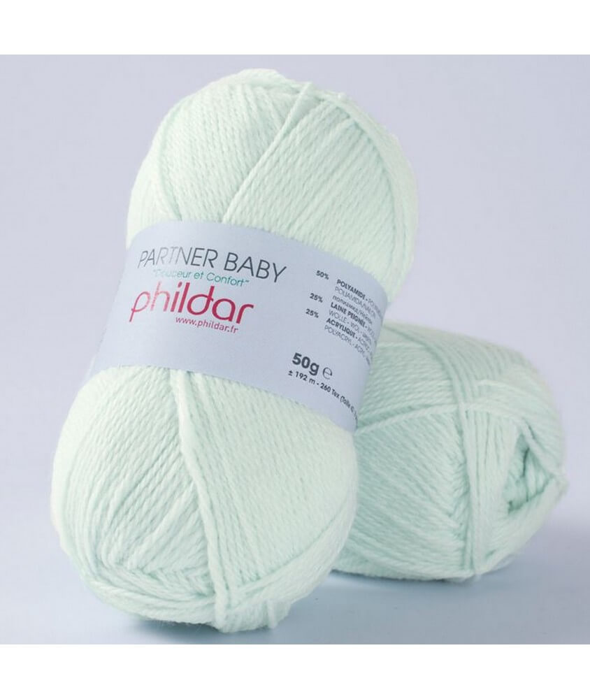 Pelote de laine PARTNER BABY - Phildar JADE Pelote de laine PARTNER BABY - Phildar JADE