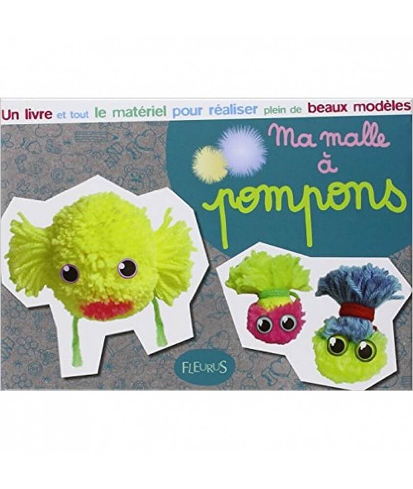 Ma malle à pompons pour enfant - Editions Fleurus