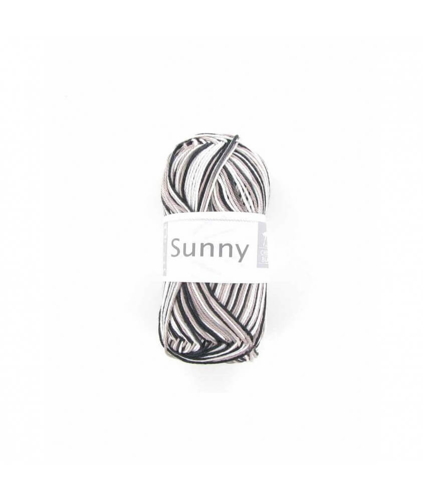 Pelote de laine SUNNY MULTI- Cheval blanc Pelote de laine SUNNY MULTI- Cheval blanc