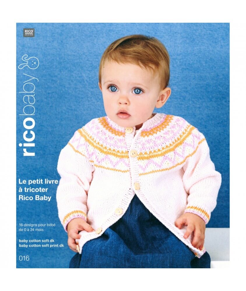 	Le petit livre à tricoter Rico Baby n°16 - Rico Design