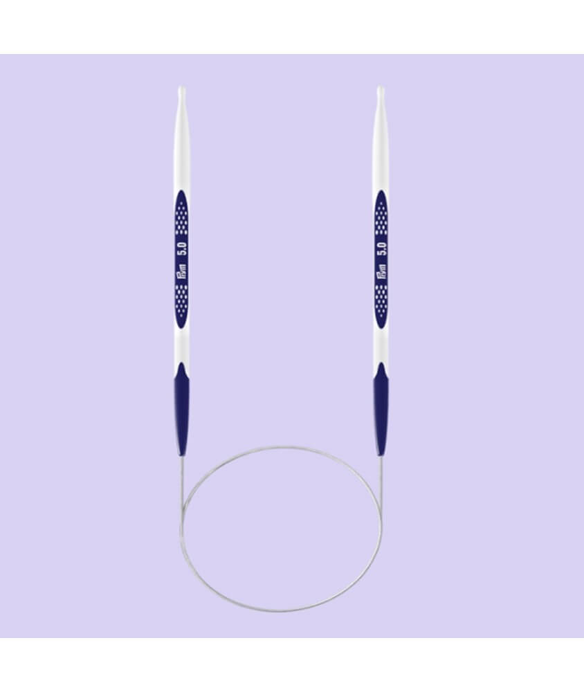 Aiguilles circulaires ergonomiques N° 2 à 5 - Prym Aiguilles circulaires ergonomiques N° 2 à 5 - Prym