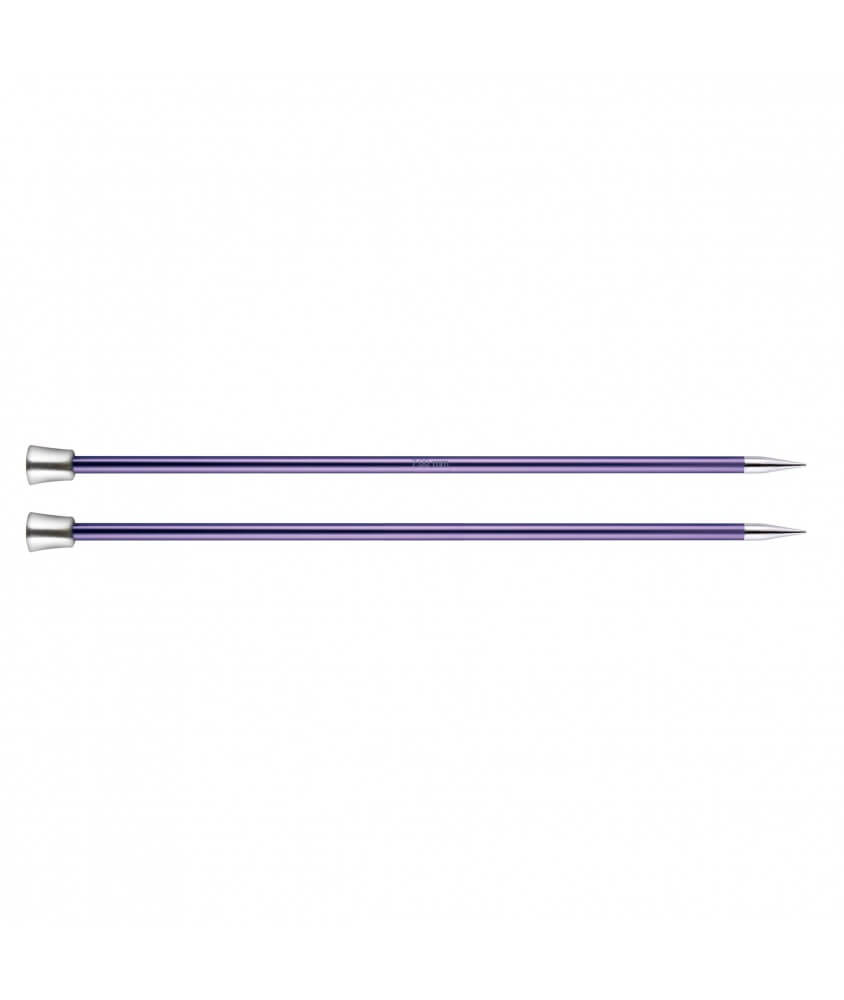 Aiguilles à tricoter ZING 40 cm N° 6,5 à 8 - Knitpro Aiguilles à tricoter ZING 40 cm N° 6,5 à 8 - Knitpro