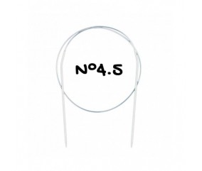 Aiguilles à tricoter circulaires - 80cm - n° 2.50 à n°5 - Distrifil