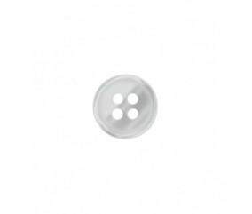 Boutons chemises blancs 2 X 9mm et 5 X 12mm 4 trous - Union Knopf
