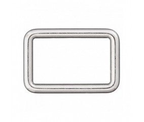 Boucle métal argentée 40 mm X 1 - Union Knopf