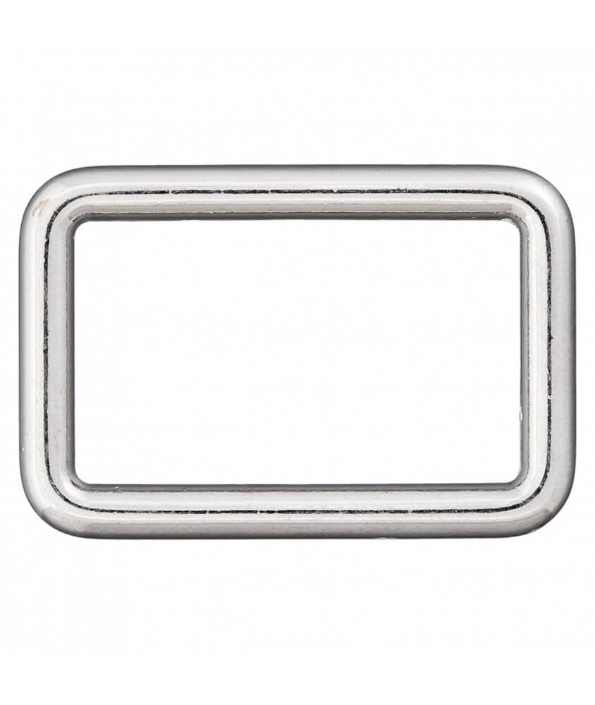 Boucle métal argentée 40 mm X 1 - Union Knopf