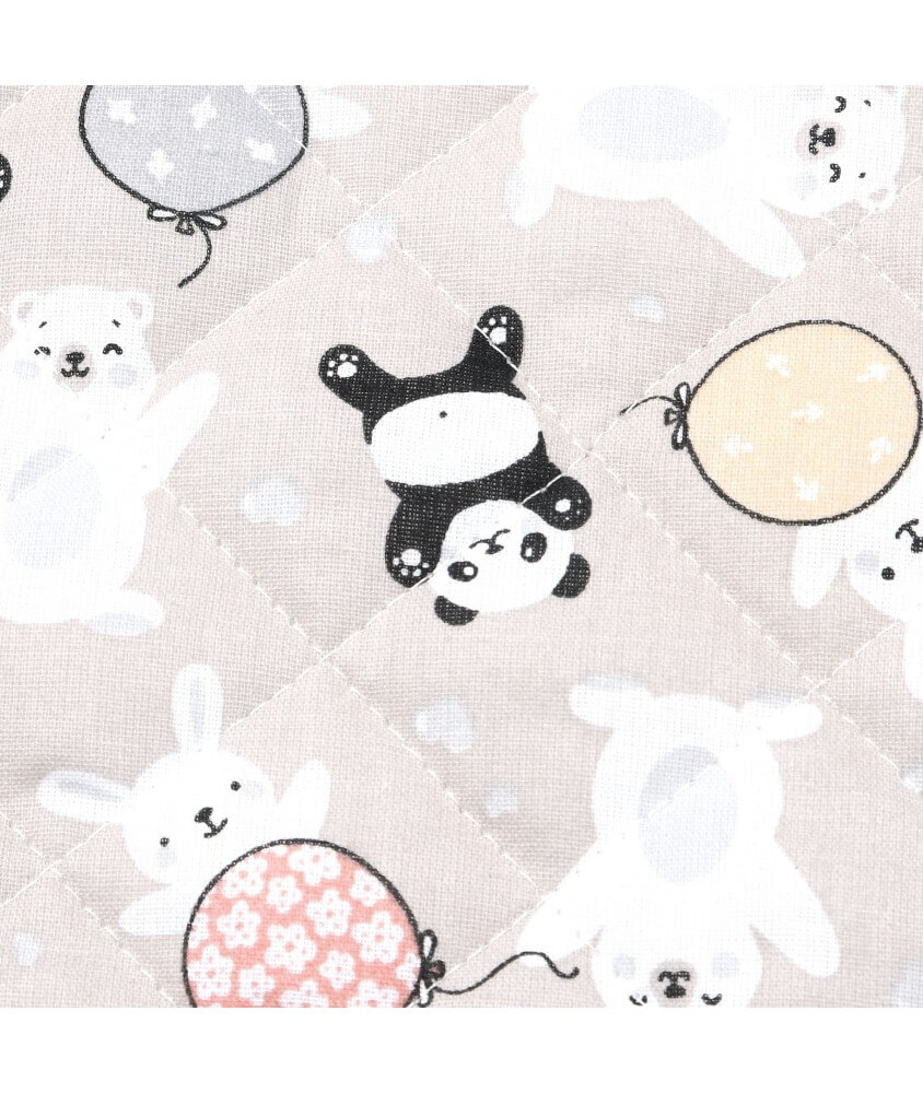 60x40 cm taie d'oreiller enfant imprimé panda pur coton forme sac tissu  oeko-tex