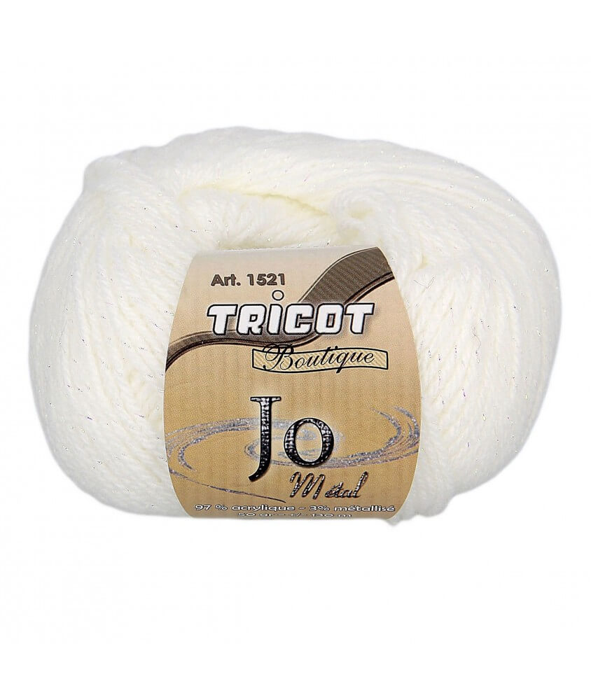 Pelote de laine à tricoter JO Métal - Distrifil Pelote de laine à tricoter JO Métal - Distrifil