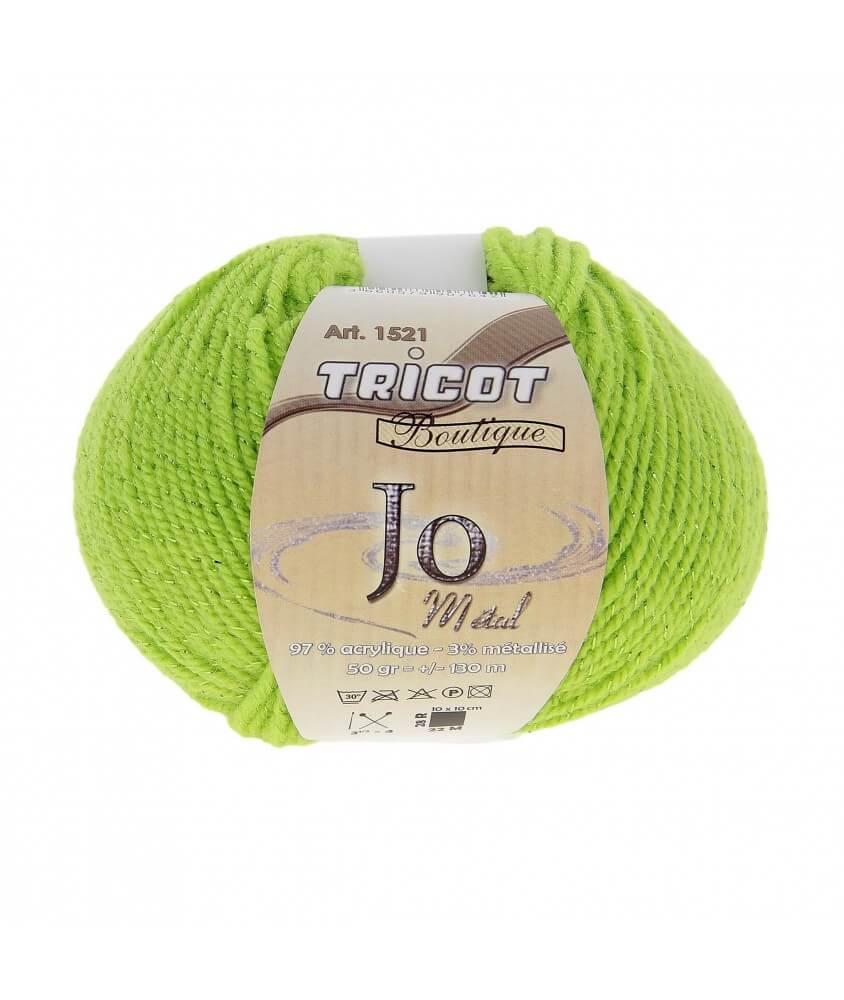 Pelote de laine à tricoter Tricot Boutique JO Métal - Distrifil 19