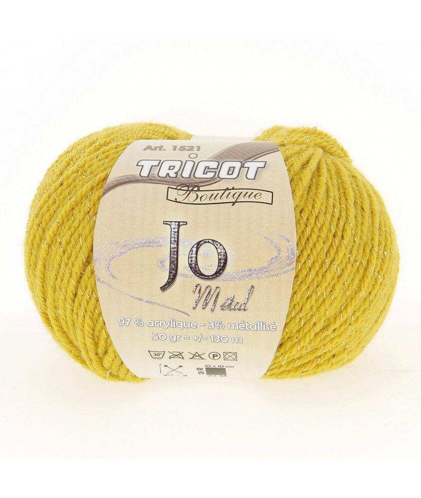 Pelote de laine à tricoter Tricot Boutique JO Métal - Distrifil 20 Pelote de laine à tricoter Tricot Boutique JO Métal - Distrifil 20