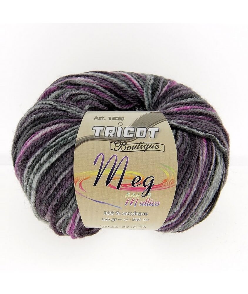 Pelote de laine à tricoter MEG Multico - Distrifil Pelote de laine à tricoter MEG Multico - Distrifil