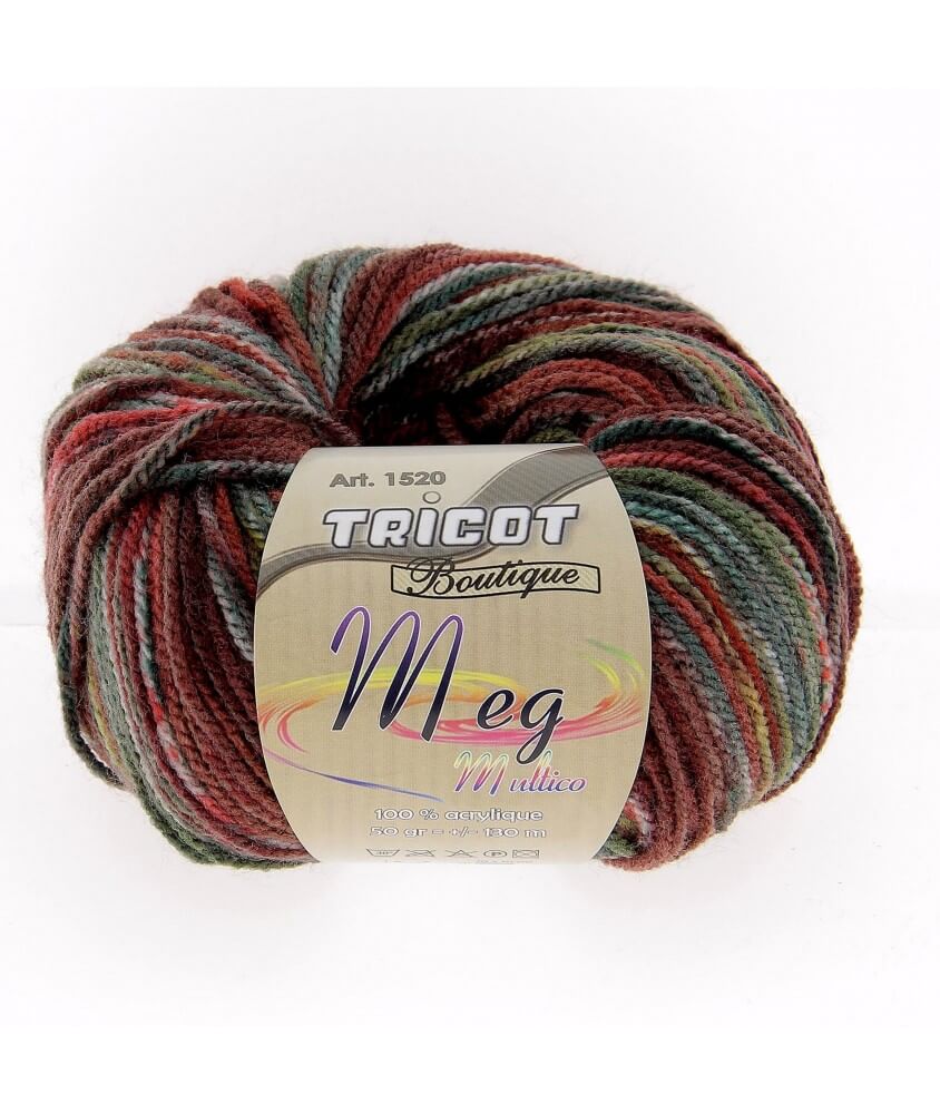 Pelote de laine à tricoter MEG Multico - Distrifil Pelote de laine à tricoter MEG Multico - Distrifil